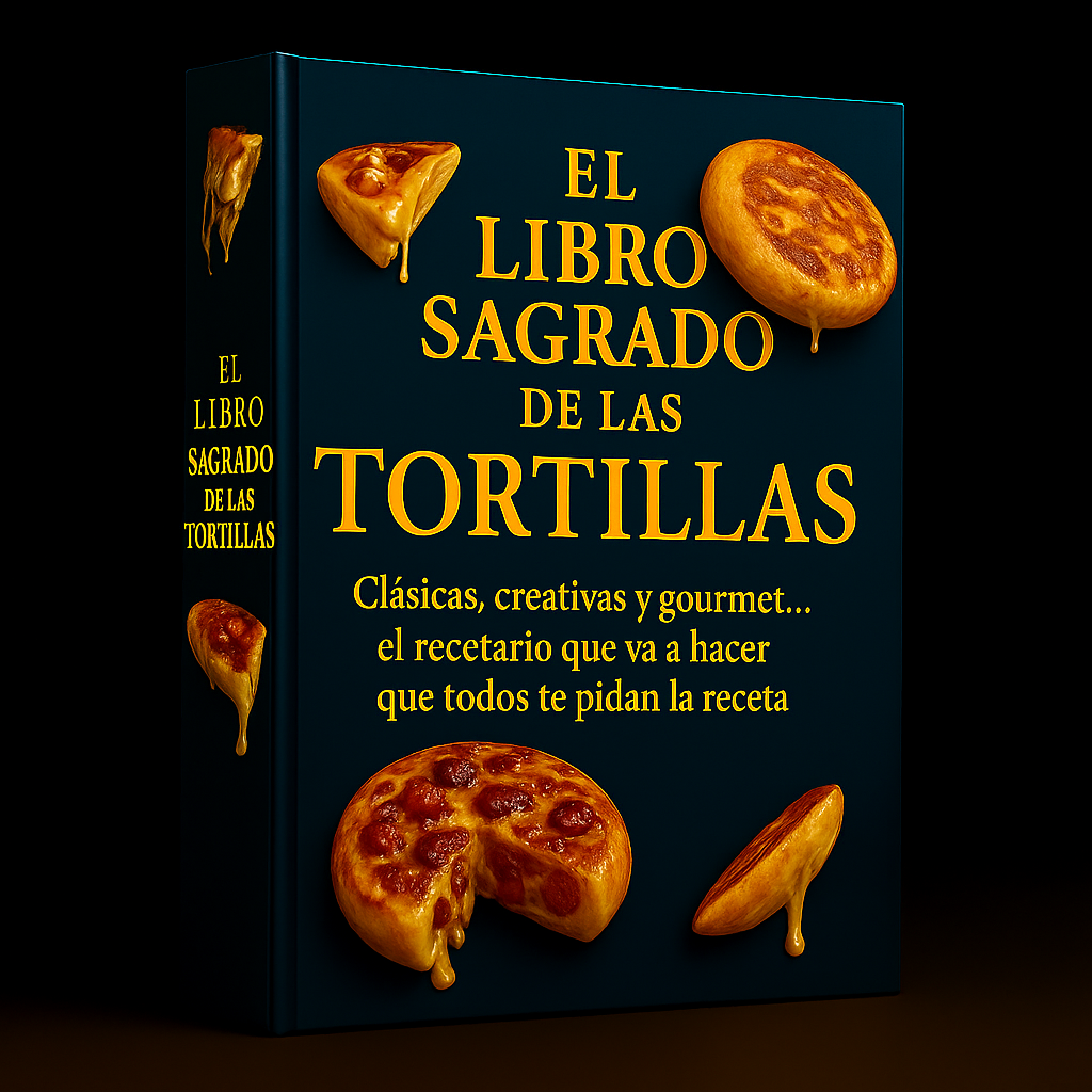 EL LIBRO SAGRADO DE LAS TORTILLAS + 5 BONUS DE REGALO